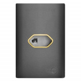 Conjunto Entrada RJ11 (TELEFONE) 4x2 - Novara Grafite Gold